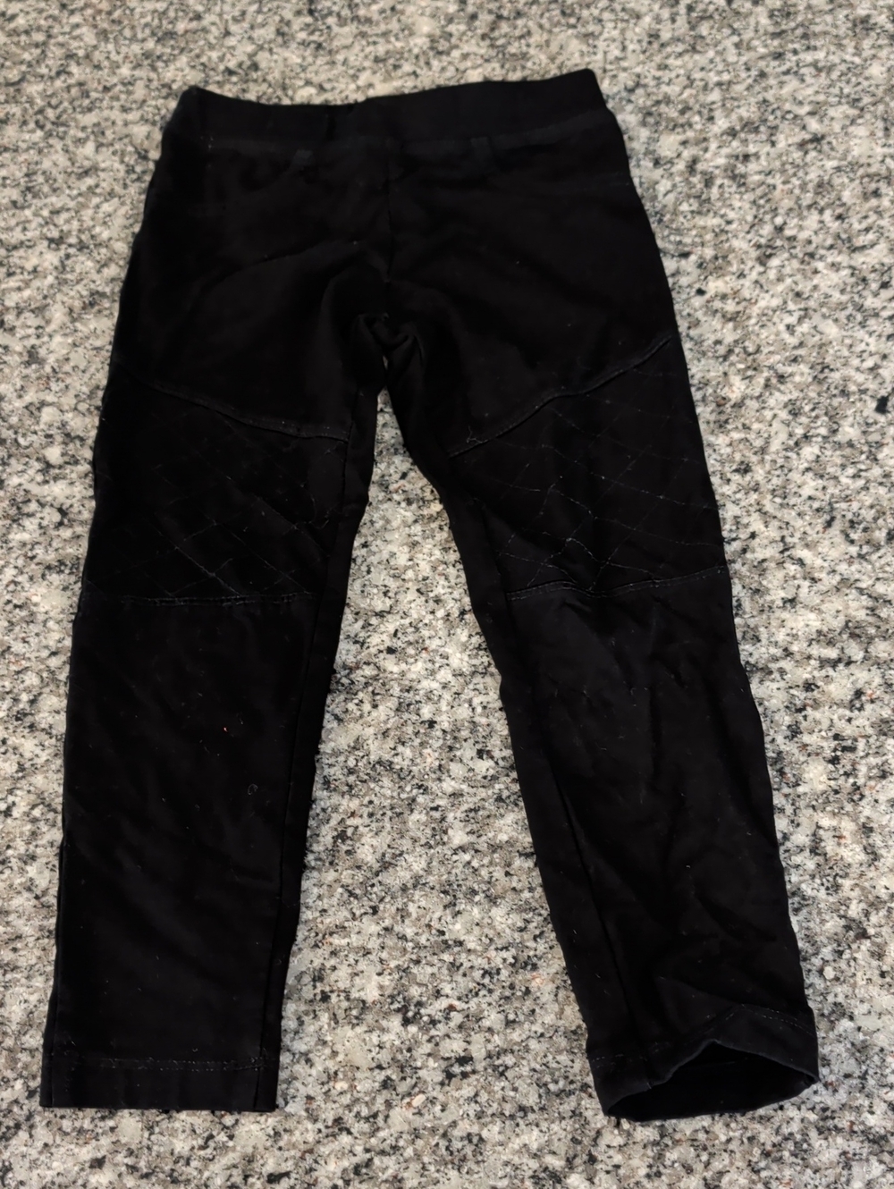Flowers by Zoe Black Quilted Knee Leggings